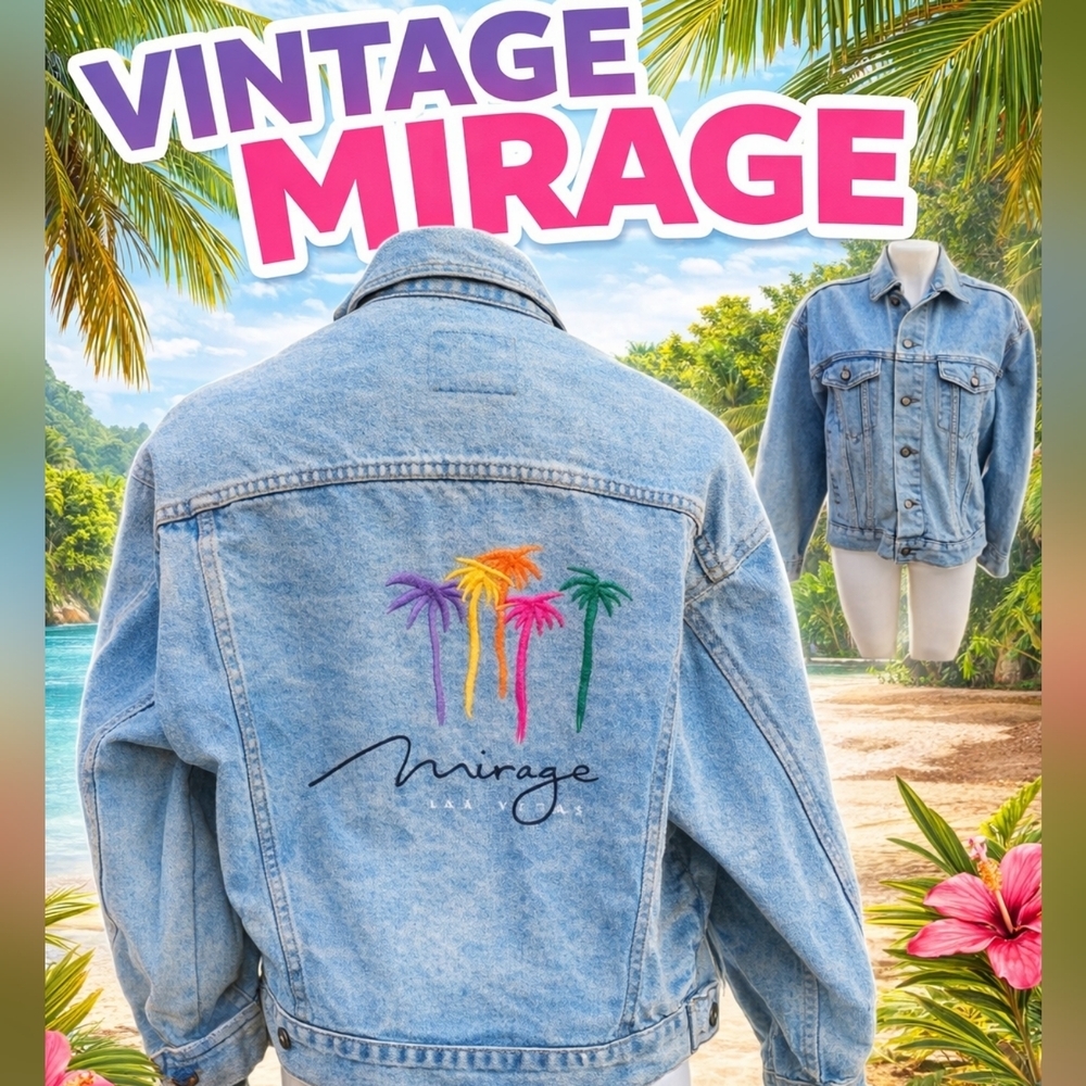 Vintage Mirage denim jacket XL..XXL‎